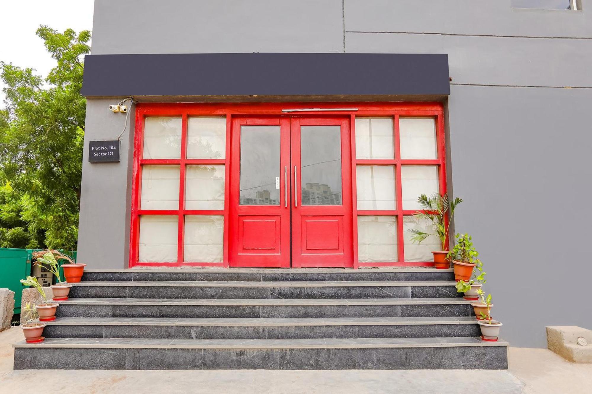 Super Townhouse O Hotel Aditya Residency Near Parthala Over Bridge Sector 121 Noida Indirapuram Exteriör bild