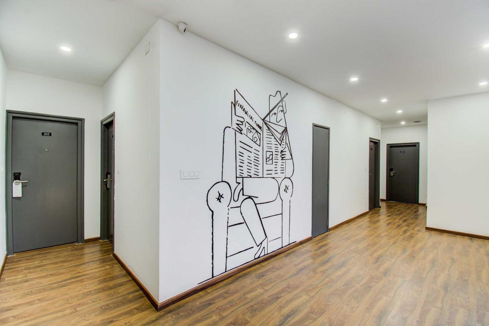 Super Townhouse O Hotel Aditya Residency Near Parthala Over Bridge Sector 121 Noida Indirapuram Exteriör bild